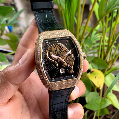 Franck Muller Vanguard Tiger Diamond Edition