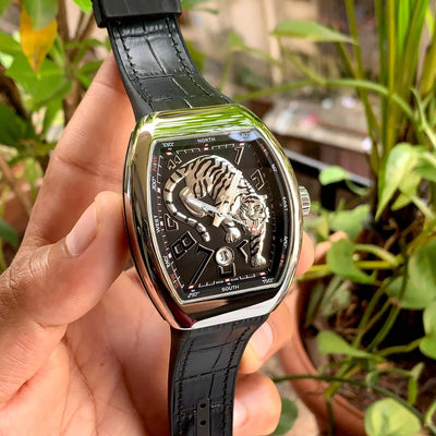 Franck Muller Vanguard Tiger Silver Edition