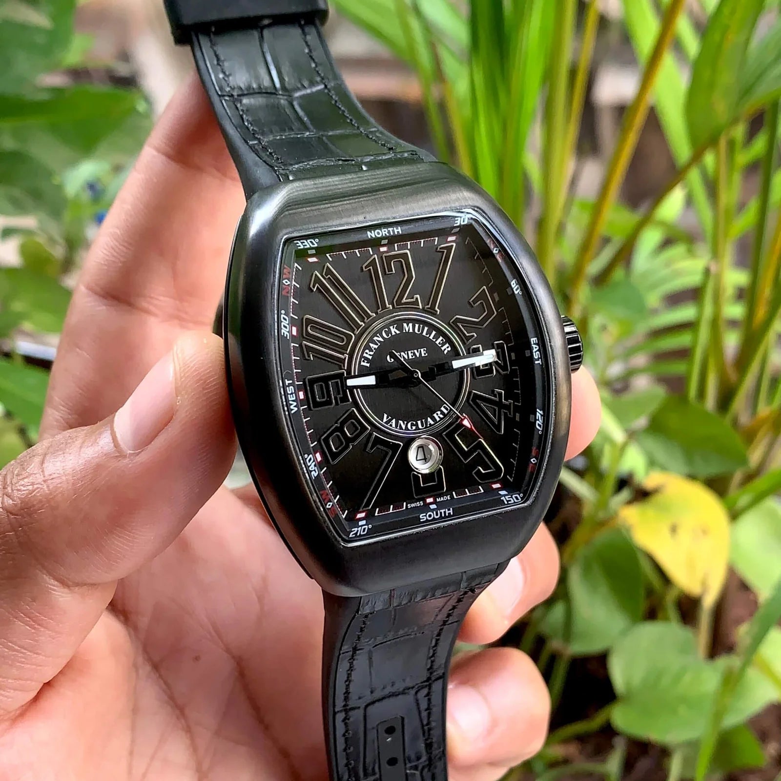 Franck Muller Vanguard Yachting Full Black Automatic