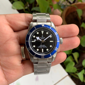 Tudor Black Bay Heritage Blue Bezel Chronometer