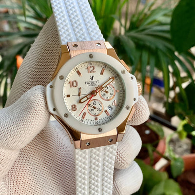 HUBLOT HI-TECH CERAMIC Big Bang RG Quartz