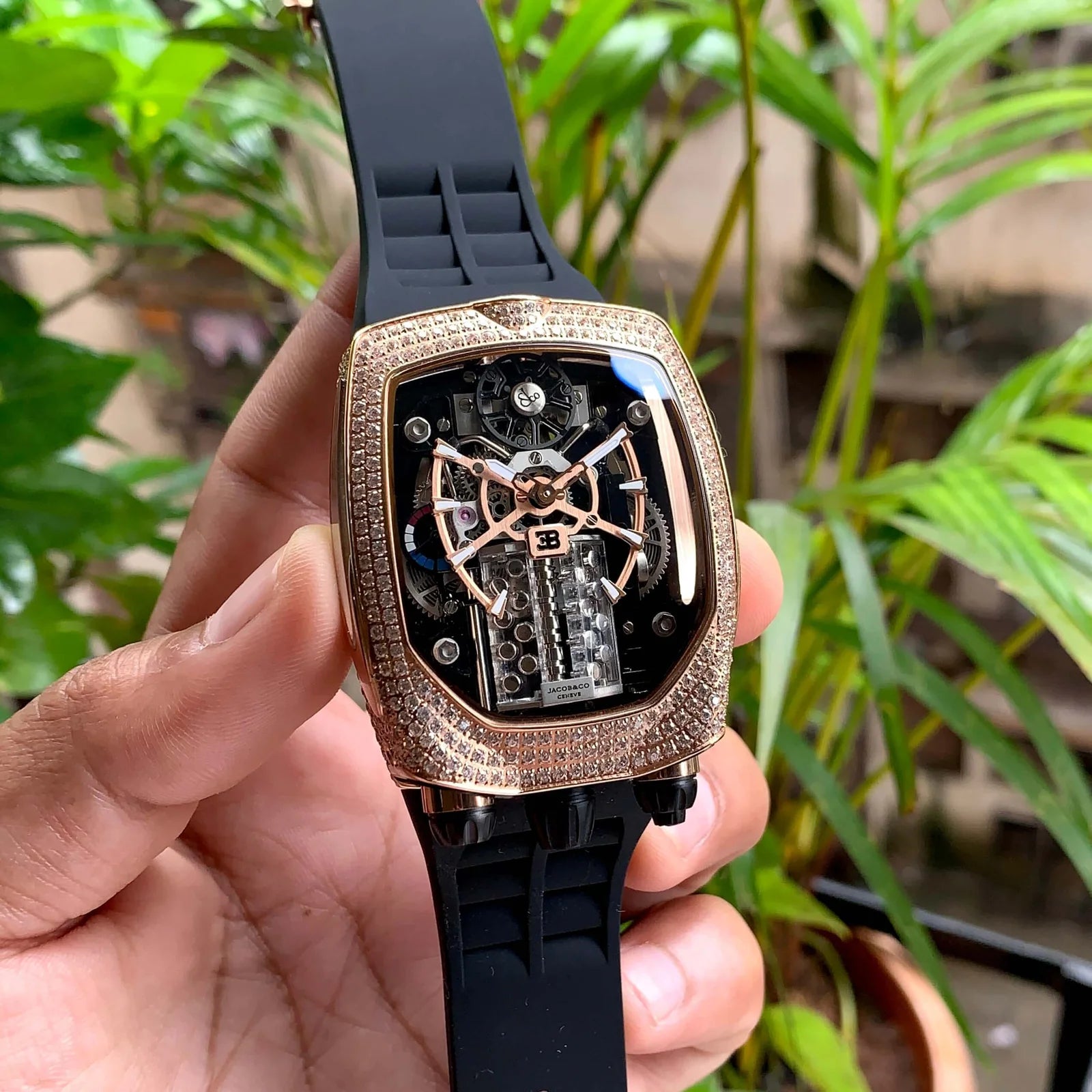 Jacob& Co Buggati Edition RG Diamond Edition