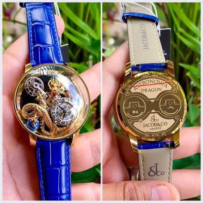 Jacob & Co. Dragon Astronomia Swiss Quartz Gold Edition