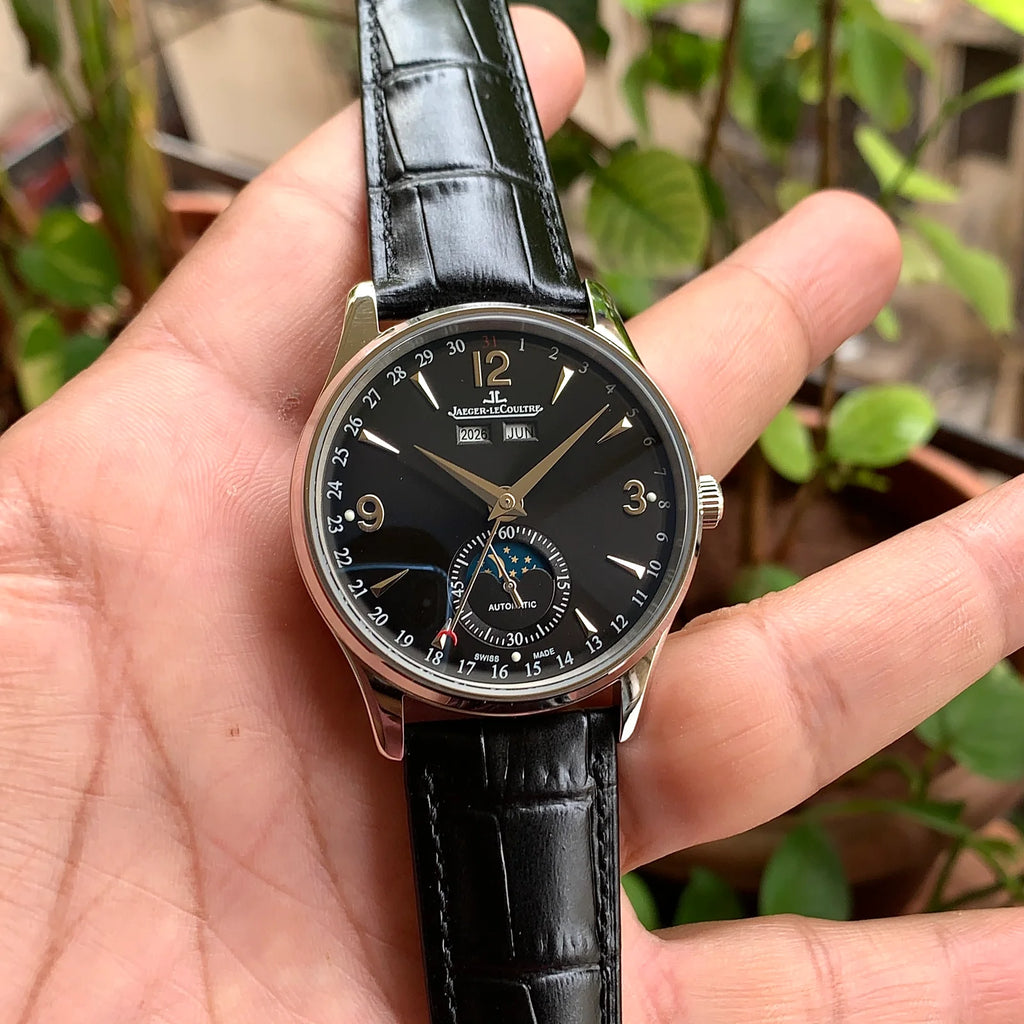 Jaeger LeCoultre Master Control Celender Black