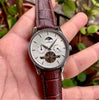 Jaeger LeCoultre Perpetual Calendar Tourbillon بني