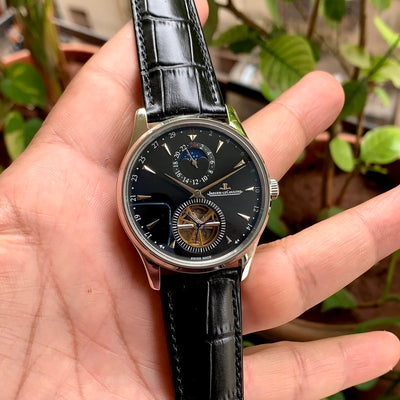 Jaeger-LeCoultre Master Ultra Thin Black Strap