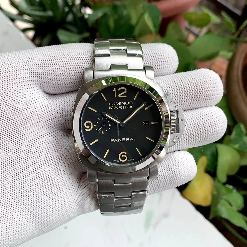Luminor Panerai Marina 1950 PAM Automatic Silver
