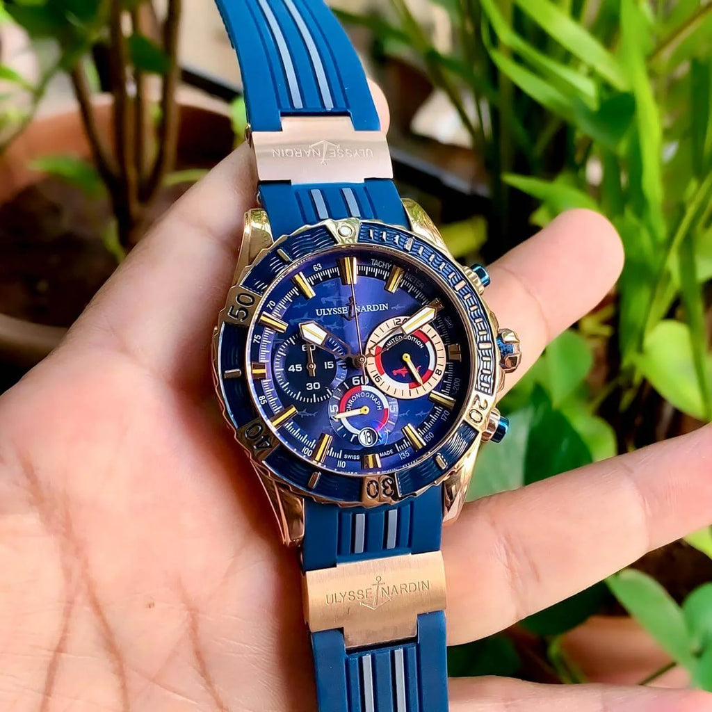 Ulysse Nardin Marine Diver Chronograph Blue
