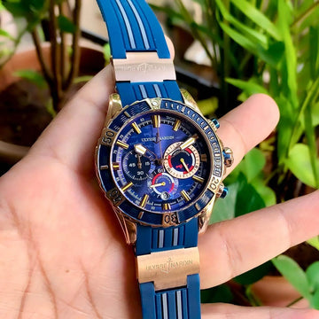 Ulysse Nardin Marine Diver Chronograph Blue
