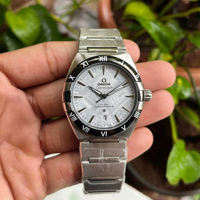 Omega Constellation Meteorite Edition Silver