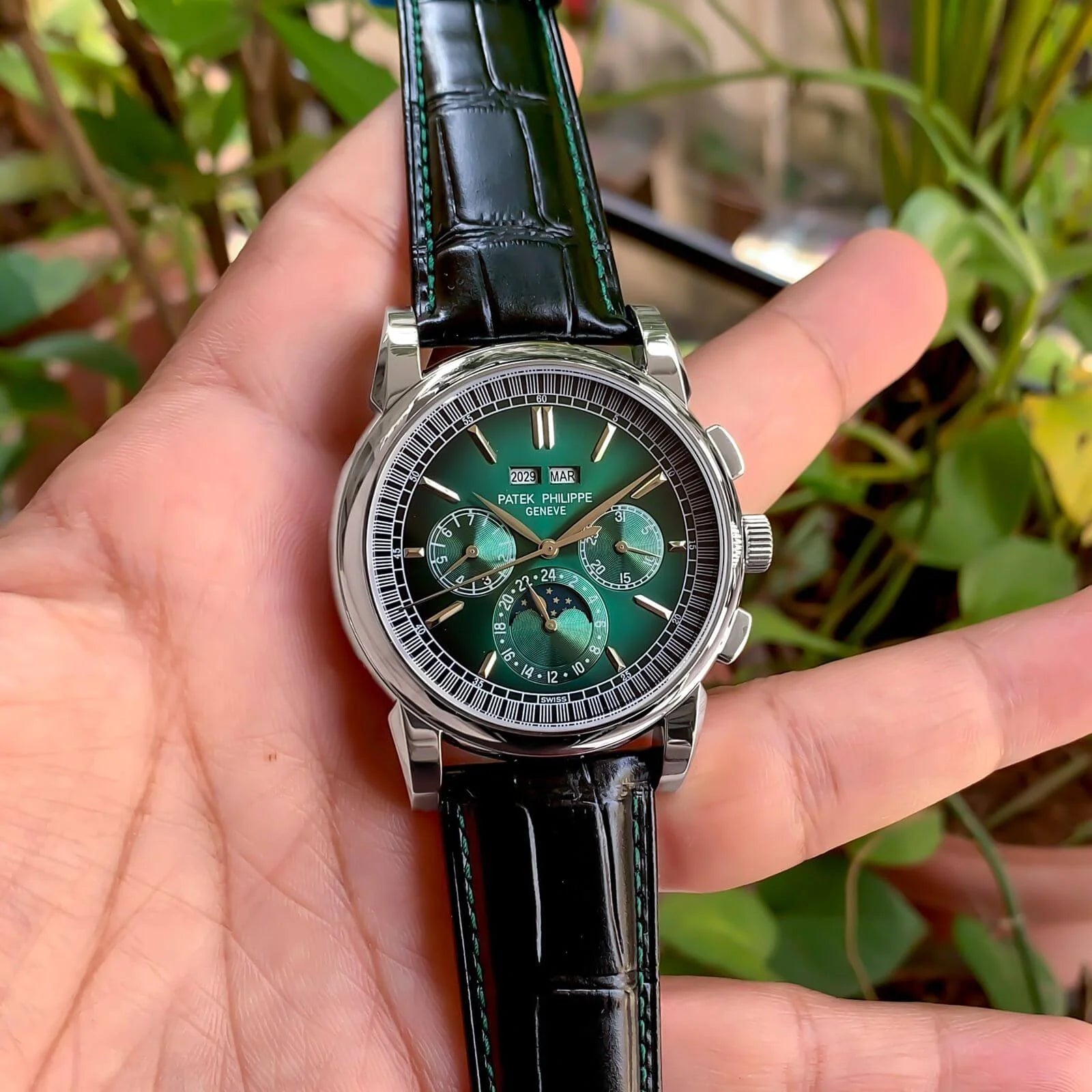 Patek Philippe Grand Complications 5204G Green-Black – ShahStore