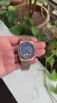 Audemars Piguet Royal Oak Flying Tourbillion RG-Blue Bezel
