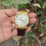 Ferragamo F-80 Classic White Leather