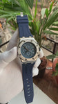 Audemars Piguet RO Chronograph Silver-Blue Quartz