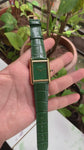 Cartier TANK MUST LARGE Green-Gold Unisex