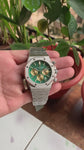Audemars Piguet Royal Oak Offshore Silver-Green Quartz