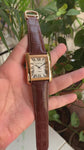 Cartier Tank Anglaise Brown Automatic