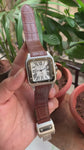 Cartier Santos Xl Automatic Silver Brown