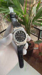 Audemars Piguet RO Leather Silver-Black