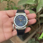 Ferragamo F-80 Classic Blue Leather