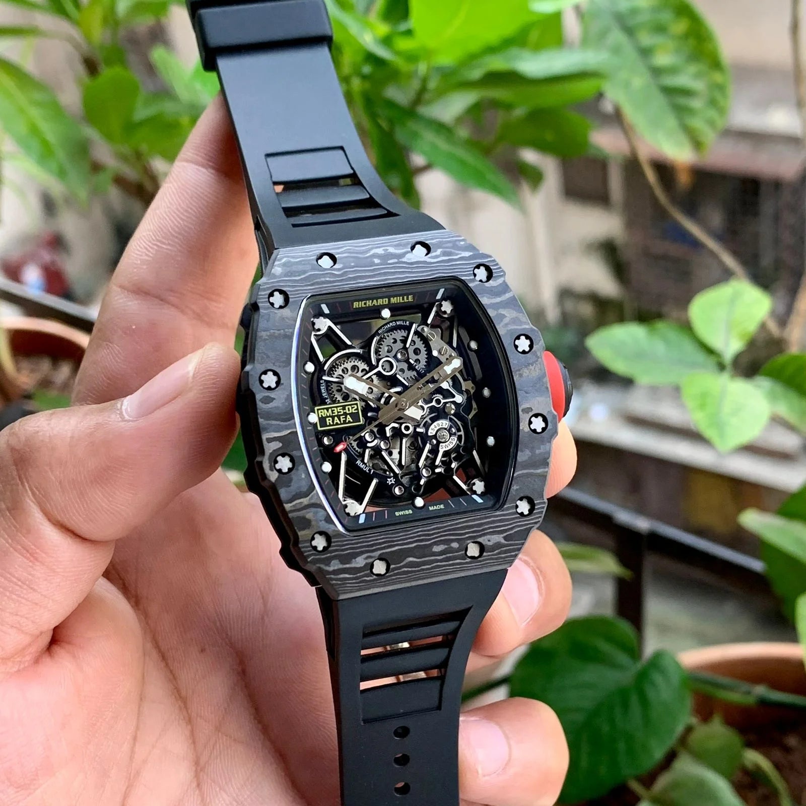 Richaed Mille 35-02 RAFAEL NADAL Black Carbon