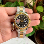 Rolex DateJust Oyster DT Black Dial ZR