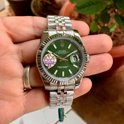 Rolex DateJust Jubilee Green Dial Yz