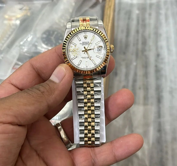Rolex DateJust Two-Tone Jubilee Chain 36MM Ladies