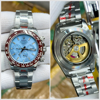 Rolex Daytona Ice Blue Back Open