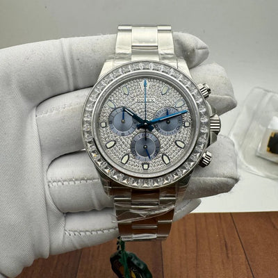 Rolex Daytona 116576 Diamond Pave Dial Swiss