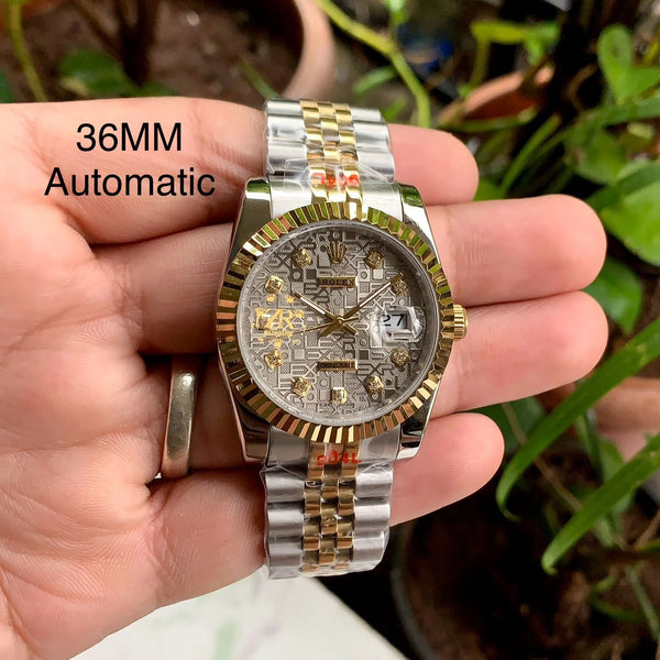 Rolex DateJust Jubilee Textured Dial Diamond 36MM