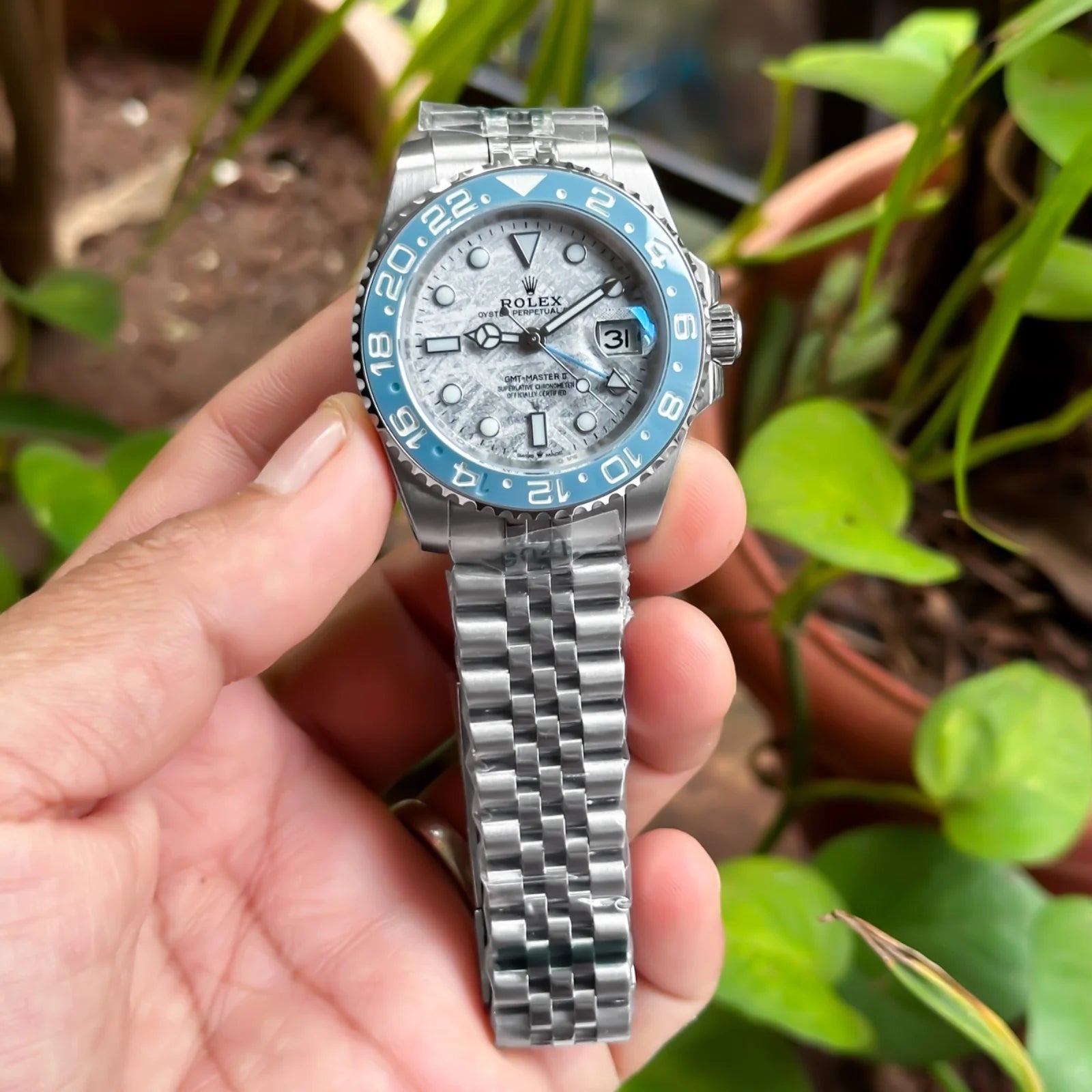 Rolex GMT Master II Meteorite Edition Jubilee