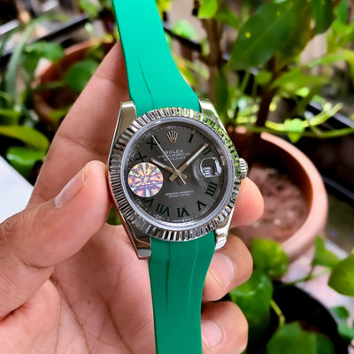 Rolex DateJust Wimbledon Dial Rubber Automatic