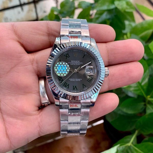 Rolex DateJust Oyster Wimbledon Silver Zr