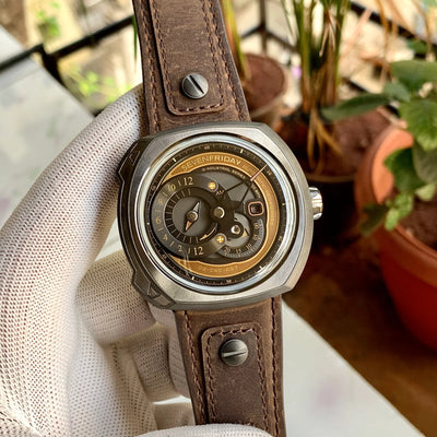 SevenFriday Q2/03 Series Brown Dial Leather