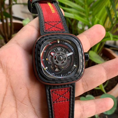Seven Friday P3C-04 Red Carbon